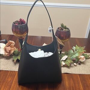 Italian leather hobo style bag